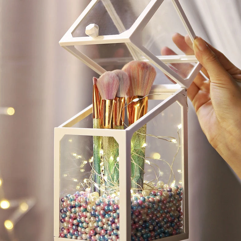 Juwas Makeup Brush Storage Box 13 Juwas Makeup Brush Storage Box