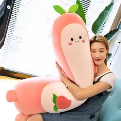 Juwas Kawaii Pink Family Plush Pillows