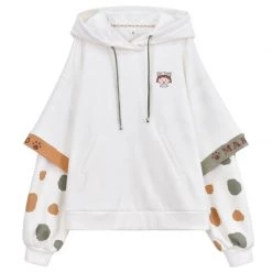 -Juwas Kawaii Maruko Cartoon Back Pocket Hoodies NEW ARRIVAL