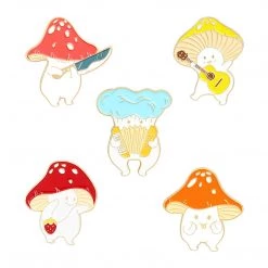 Juwas Mushroom Themed Pin
