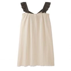 Juwas NEW ARRIVAL Lovely Bowknot Cotton Slip Pajamas Dress