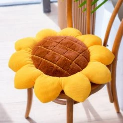 Cheap Juwas Store 34 Juwas Sunflower Seat Cushion Throw Pillow