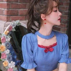 Juwas NEW ARRIVAL Little Princess Dangle Hoop Earrings