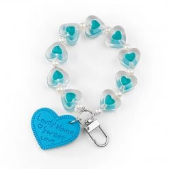 Juwas NEW ARRIVAL Lovely Hearts Beads Wristlet Bracelet