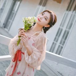 Juwas Kawaii Pink Spring Blouse 10 Juwas Kawaii Pink Spring Blouse