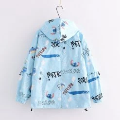 Juwas Letter Animal Number Printed Jacket