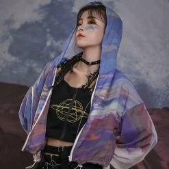 Juwas NEW ARRIVAL Punky Black Star Tank Top