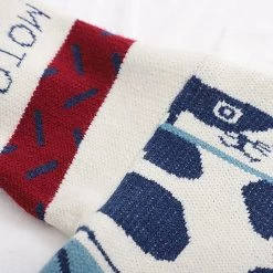 Juwas Cartoon Kitty Loose Cardigan Sweater