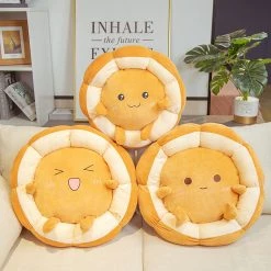 Juwas Cute Toast Cushion NEW ARRIVAL