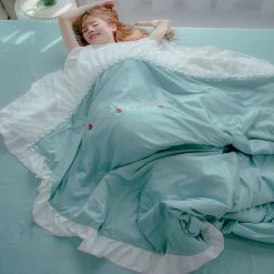 Juwas Cozy Pastels Ruffled Strawberry Comforter NEW ARRIVAL 15 Juwas Cozy Pastels Ruffled Strawberry Comforter NEW ARRIVAL