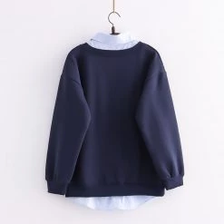 Juwas CLOTHING Happy Everyday Cartoon Rabbit Hoodie