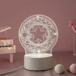 -Juwas Kawaii Color-Changing LED Lamp