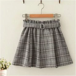Juwas.com Online Store Harajuku Vintage Plaid Skirt