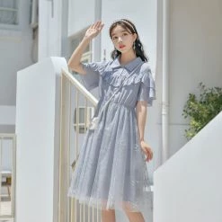 Juwas Japanese Vintage Pearl Dress NEW ARRIVAL