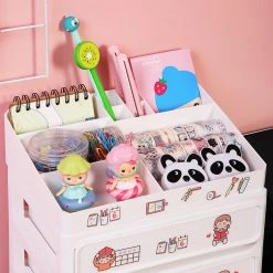 Juwas Personal Daily Stuffs Printed Mini Organizer/Drawer