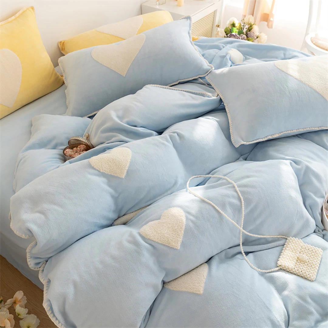 Juwas NEW ARRIVAL Sweet Love Heart Bedding Set 10 Juwas NEW ARRIVAL Sweet Love Heart Bedding Set