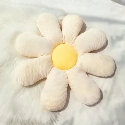 Juwas NEW ARRIVAL Daisy Flower Soft Plush Pillow Cushion