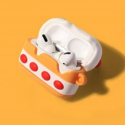 Juwas Kitten On Strawberry Cake Airpods Case NEW ARRIVAL