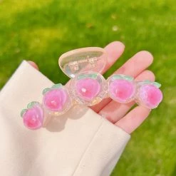 Juwas NEW ARRIVAL Cute Peach Clip