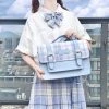 -Juwas Japanese Plaid Blue JK Messenger Bag NEW ARRIVAL
