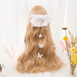 Juwas Lolita Big Wave Curly Light Brown Wig