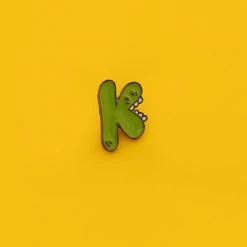 Juwas NEW ARRIVAL Cute Alphabet Letters Mini Pins