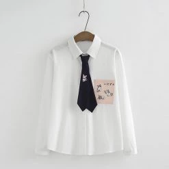 Juwas Cartoon Animal Embroidery Coat Tie Shirt Denim Pants NEW ARRIVAL