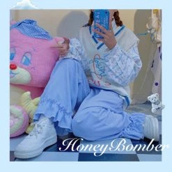 Juwas NEW ARRIVAL Baby Sheep Oversize Long Sleeve Shirt