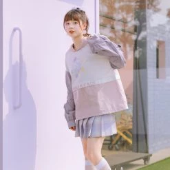 Juwas Kawaii “Make A Face” Lavender Hoodie NEW ARRIVAL 8 Juwas Kawaii “Make A Face” Lavender Hoodie NEW ARRIVAL