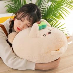 Juwas Kawaii Avocado Cat Plush Toy NEW ARRIVAL