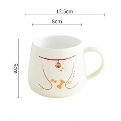 Juwas Animal Corgi Bear Kitty Ceramics Coffee Mug