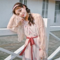Juwas Kawaii Pink Spring Blouse 11 Juwas Kawaii Pink Spring Blouse