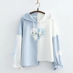 Juwas CLOTHING Dog Heart Lovers Oversize Hoodie