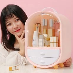 Juwas Chic Pastels Makeup Organizer