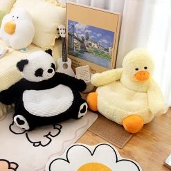 Juwas NEW ARRIVAL Fluffy Animal Mini Sofa