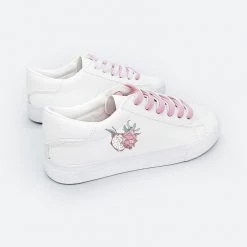 -Juwas Fruit White Canvas Shoes NEW ARRIVAL