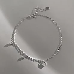 Juwas Lovely Hearts Silver Bracelet