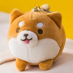 Juwas Cute Cartoon Plush Keychain