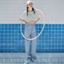 Juwas Candy Shop Mom's Embroidery Jeans