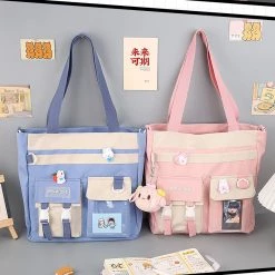 Juwas HOME&LIFESTYLE Japanese College Style Tog Bag