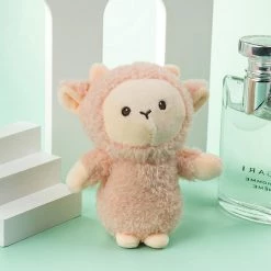 Juwas NEW ARRIVAL Lovely Sheep Plush Keychain
