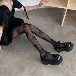 Juwas Love Heart Mesh Stocking Tights NEW ARRIVAL