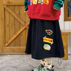 Juwas Boom Rainbow Wide Leg Pants NEW ARRIVAL