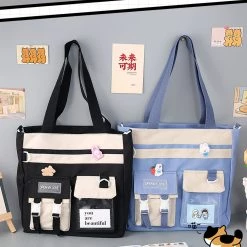 Juwas HOME&LIFESTYLE Japanese College Style Tog Bag