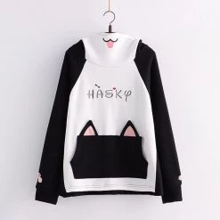 Juwas Cute Cartoon Puppy Hoodie