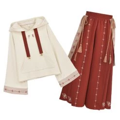 -Juwas Elegant Chinese Text Embroidery Hoodie And Pants 15 -Juwas Elegant Chinese Text Embroidery Hoodie And Pants