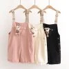Juwas Cow Dangles Short Overalls