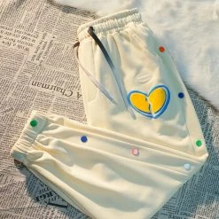 Juwas NEW ARRIVAL Broken Heart Jogger Sweatpants
