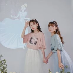 Juwas NEW ARRIVAL Pastel Princess Graphic Tees 12 Juwas NEW ARRIVAL Pastel Princess Graphic Tees