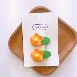 Juwas Cute Flower Hair Clips